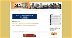 Desktop Screenshot of mnprblog.com